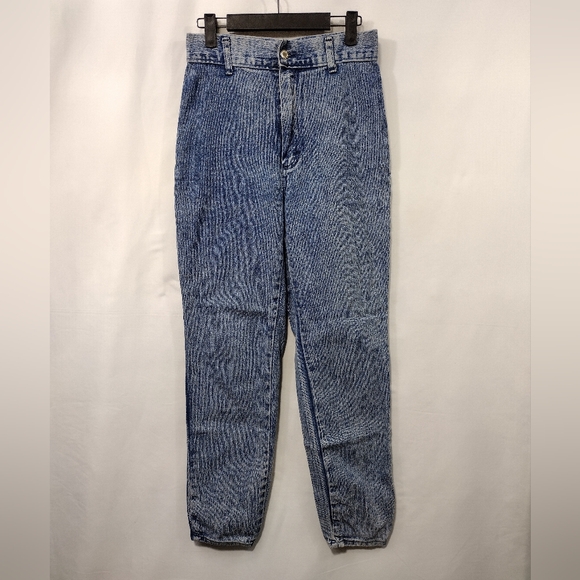 Beyond Blue Pants - Vintage Beyond Blue Acid Wash Mom Jeans Womens 9 Blue Boho Retro 90s Y2K Casual